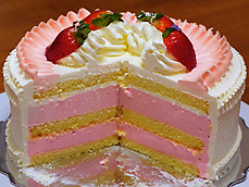 誕生日のケーキ